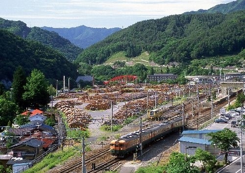 昭和48年[木曽の森林鉄道(傷み)]上松運輸営林署王滝線 （日本
