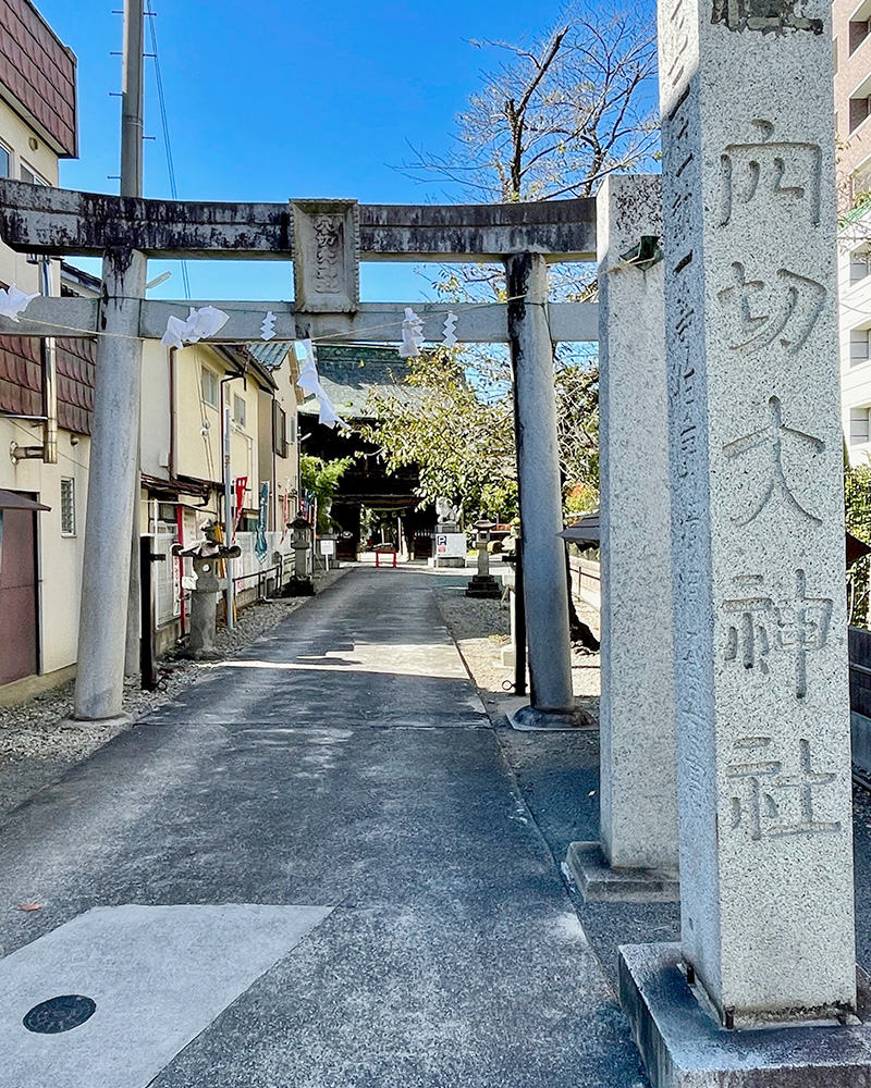 穴切大神社に寄り道の写真