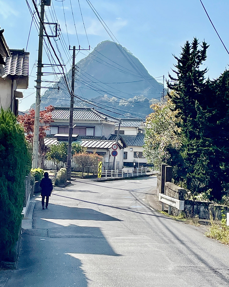 下田富士の写真