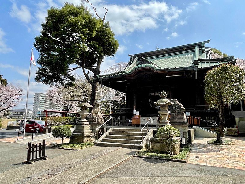義貞が参拝した八幡神社の写真