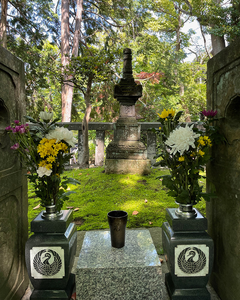 日野俊基の墓の写真
