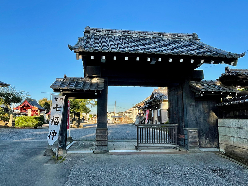 正定寺の黒門、江戸の下屋敷から移築したものの写真