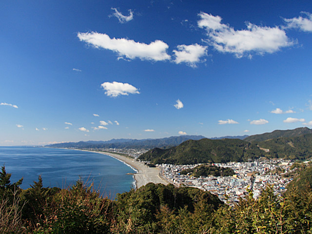 七里御浜の雄大な風景の写真