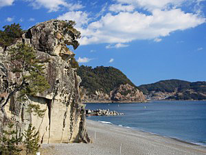 奇岩・獅子岩の写真
