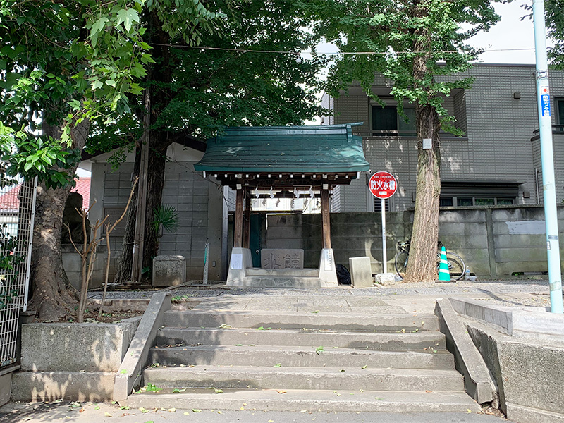 隠田神社の写真