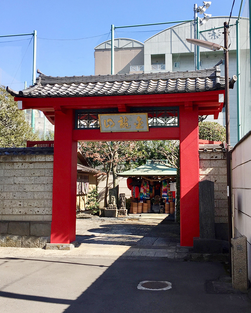 大円寺の門の写真