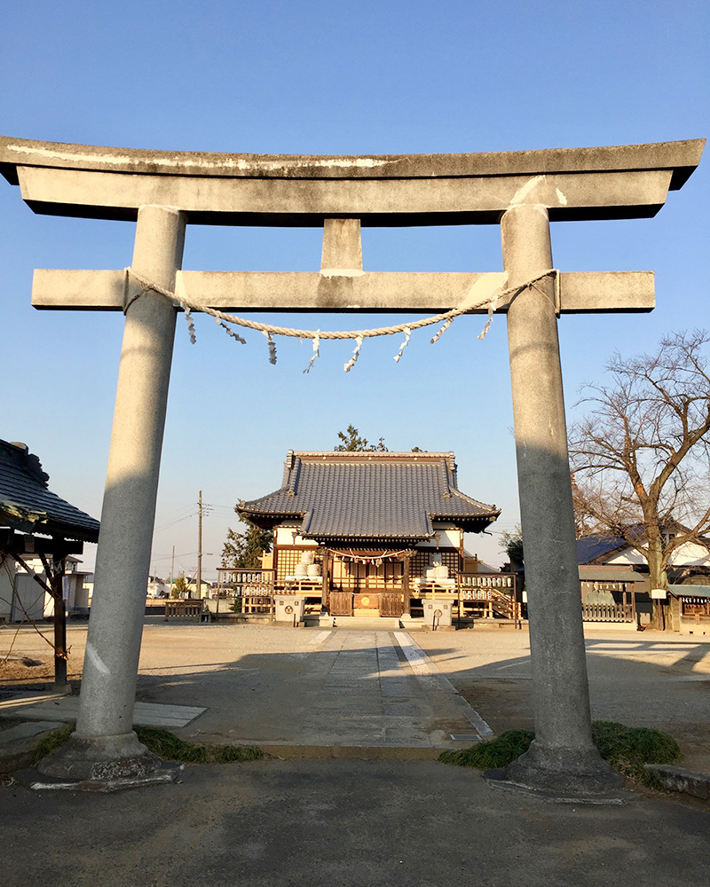 箕田氷川八幡神社の写真