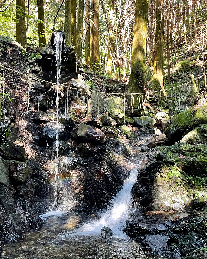 滝行ができる場所の写真