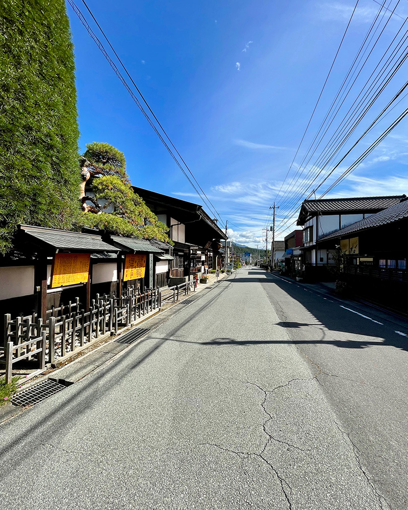 台ヶ原宿、「日本の街道百選」の写真
