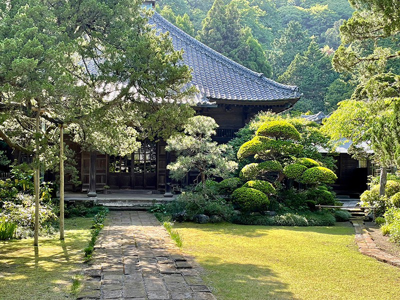 寿福寺に参拝の写真